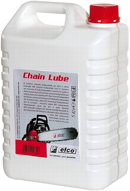 שמן אקולוגי לשרשרת אפקו EFCO Chain Lube 5LITER